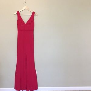 ABS Womens Pink Gown